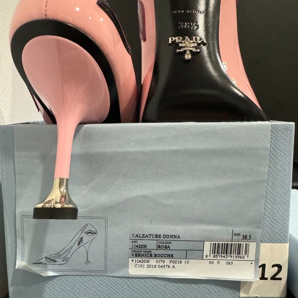 Prada Calzature Donna Vernice Bocche shoes - Picture 6 of 15